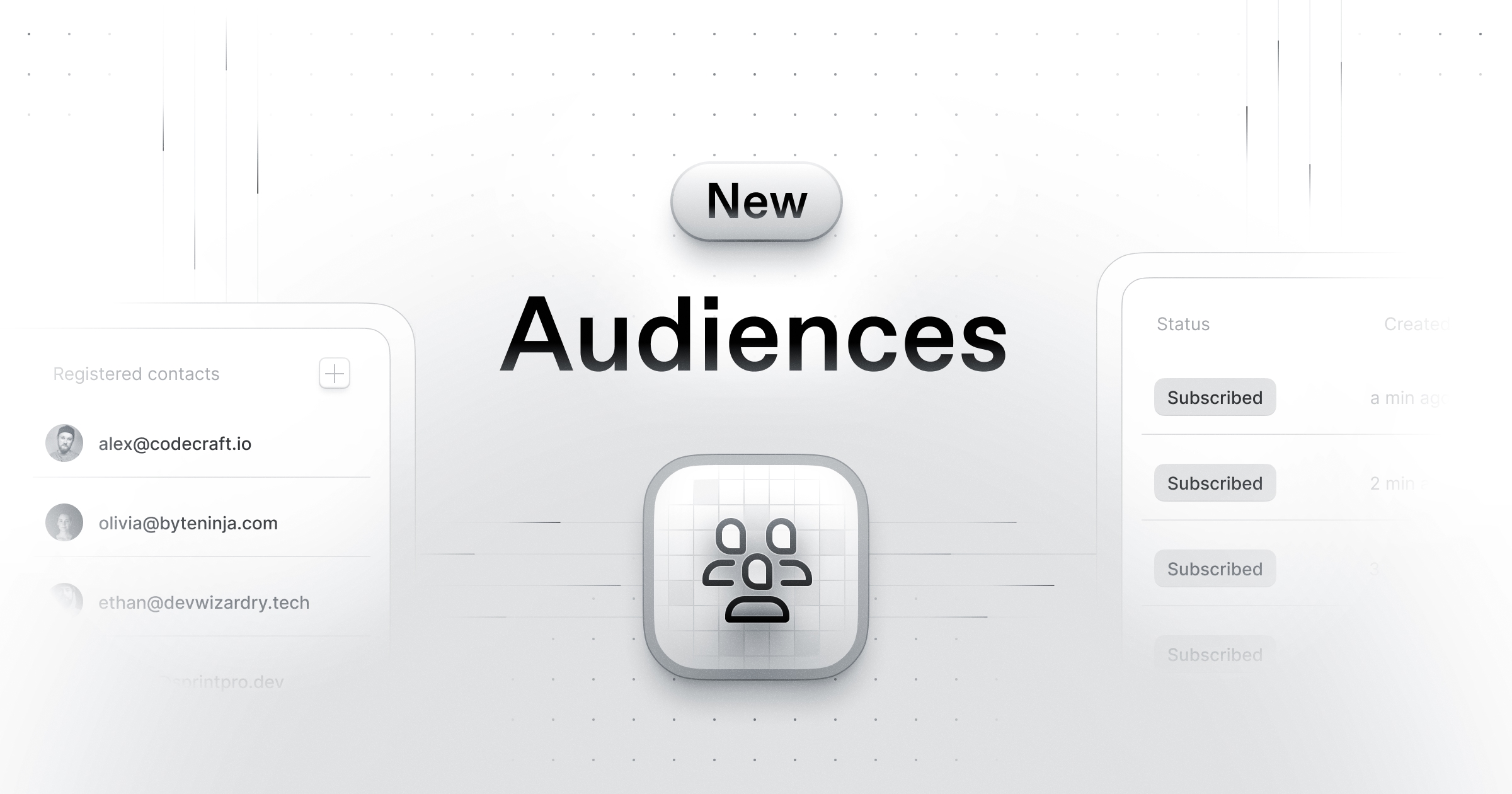 Manage subscribers with Resend Audiences